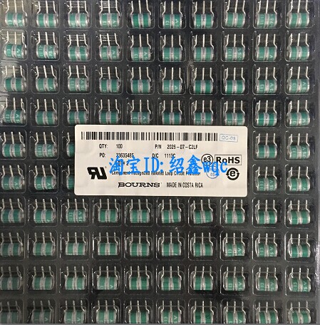 BOURNS陶瓷气体放电管2026-07-C2LF,3R070 三极防雷管 70V
