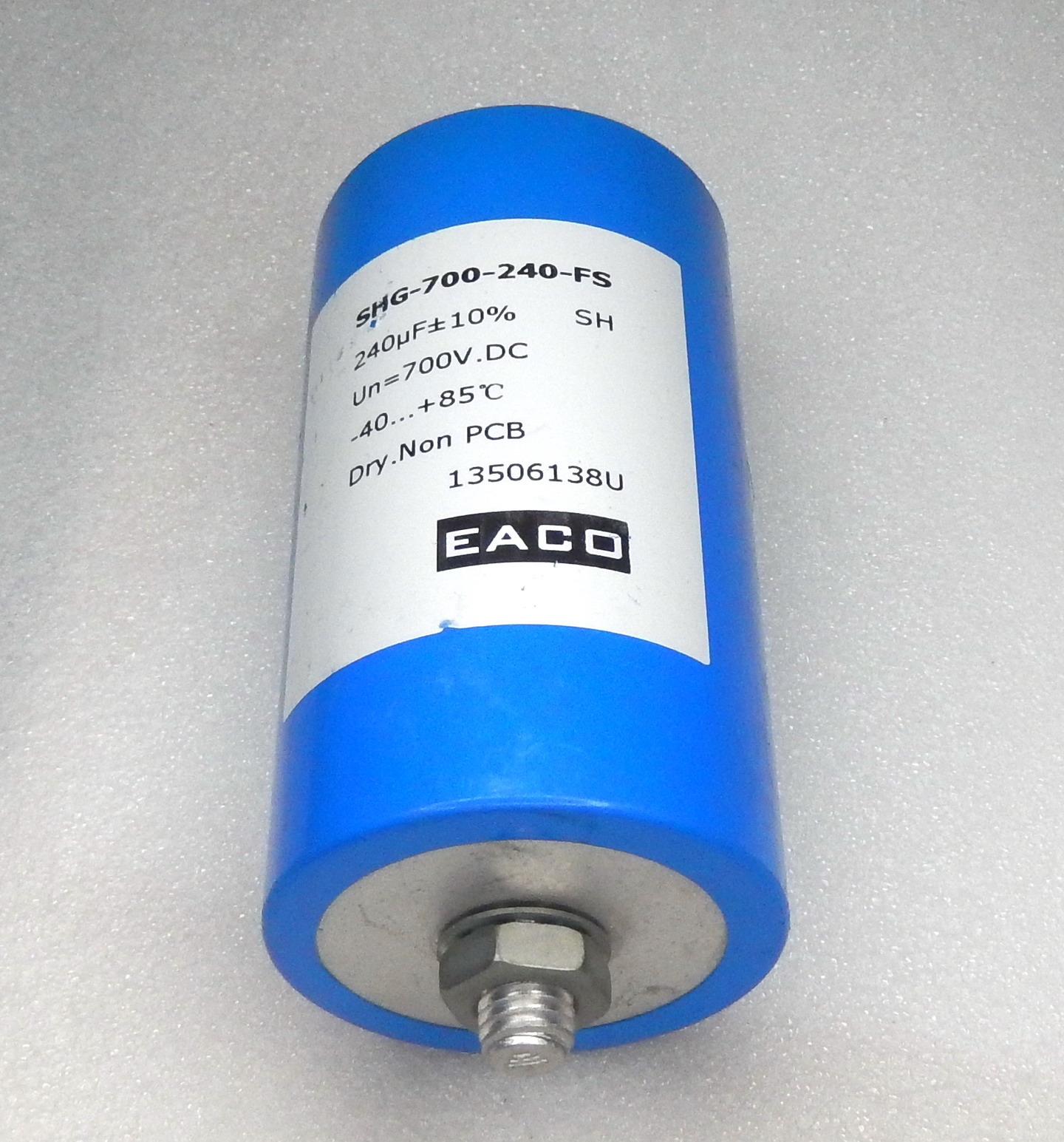 EACO SHD-700-600-FS/FSS 700V.DC 240UF/600UF高压薄膜油浸电容