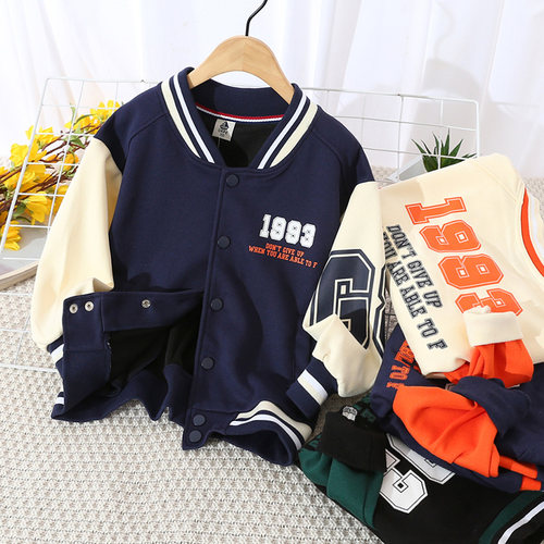 春秋儿童棒球服时尚休闲外套上衣