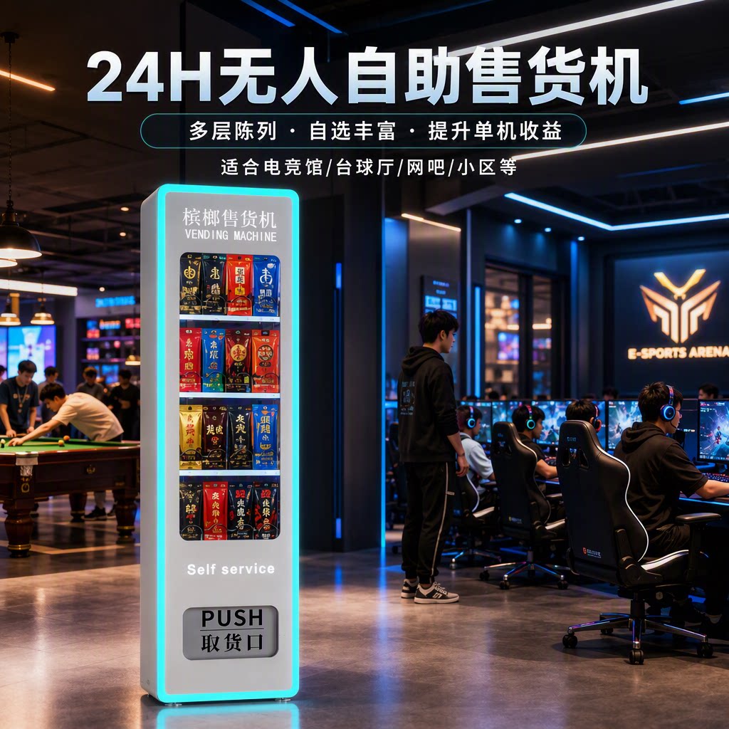 无人值守省人工！小型扫码售货机