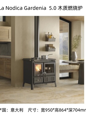 代购意大利La Nordica Gardenia 5.0木质燃烧炉柴火灶壁炉
