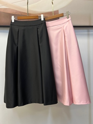 丝毛大摆半裙气质百搭半身裙