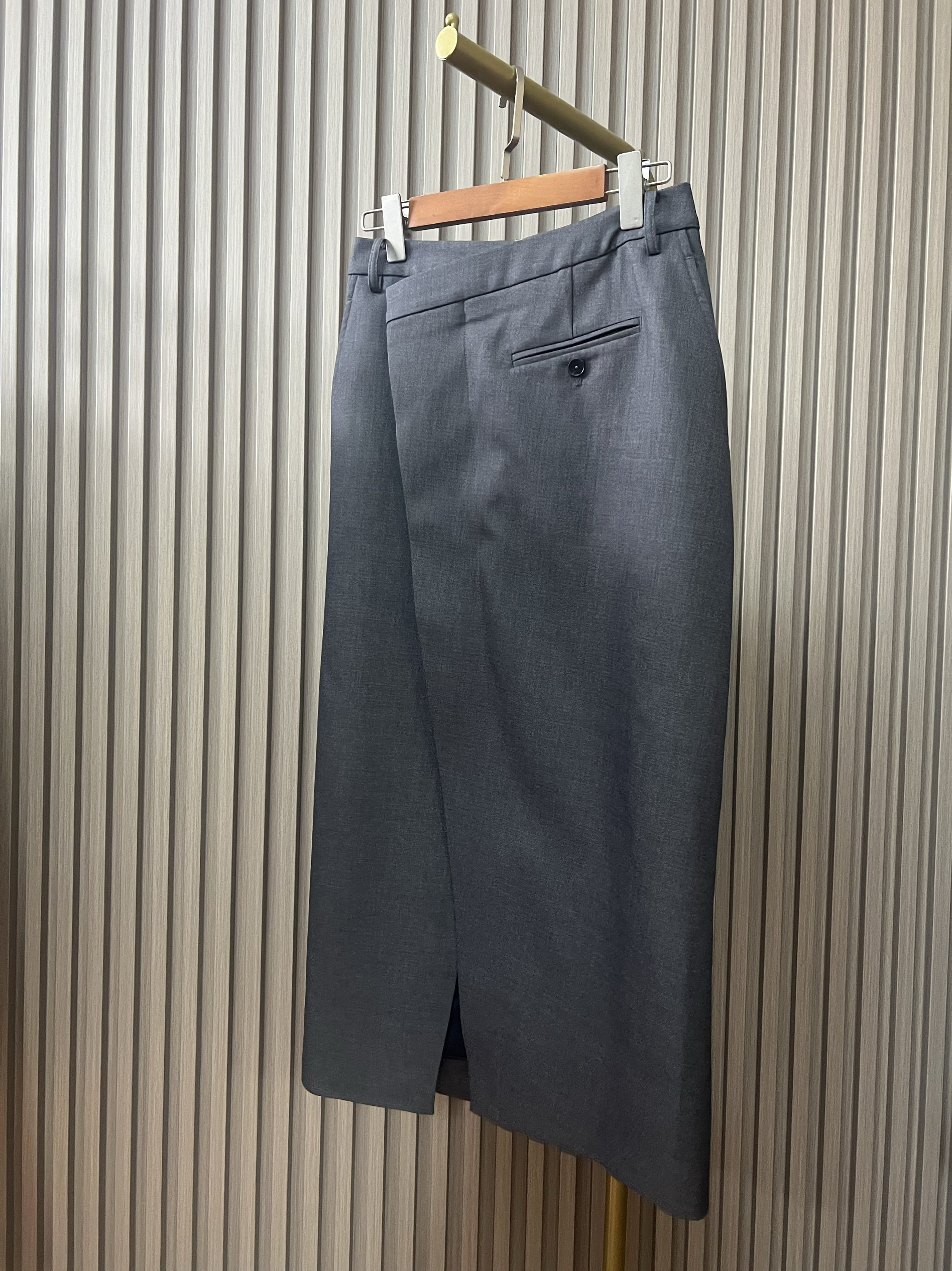 斜开叉羊毛半裙,女装/女士精品,半身裙,淘宝优惠券,粉丝福利购,淘宝优惠卷