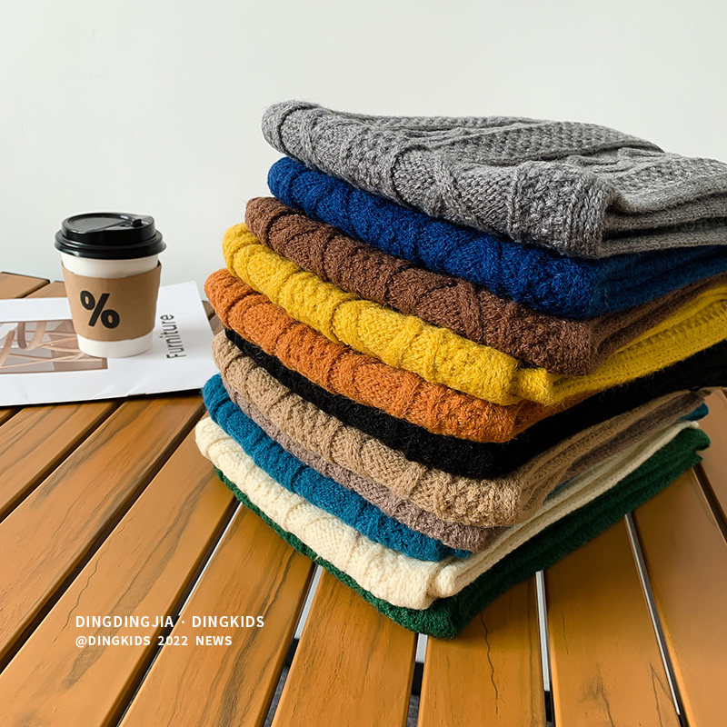 W 기하학 스카프