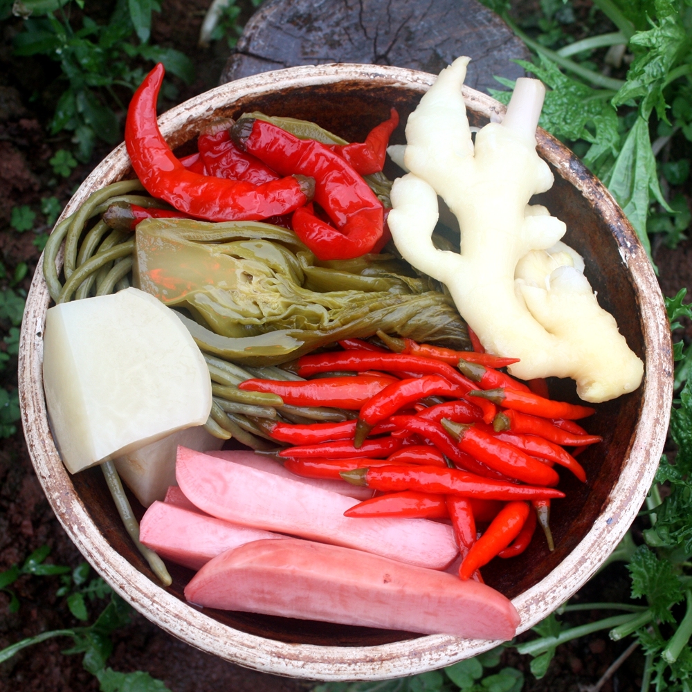 四川泡菜酸脆什锦大包装泡姜泡椒