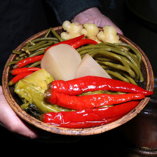 四川泡菜酸脆什锦大包装泡姜泡椒
