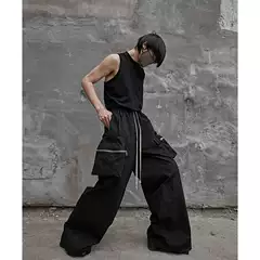 Pink Elephant Fhdx Dark Ro Style Straight Casual Pants Men's Trendy Brand Cargo Pants