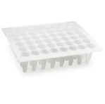 0.1ml 48孔PCR板-无裙边，透明可替代BIO-RAD伯乐MLP4801