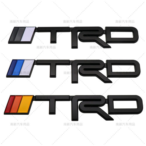 TRD车标 适用于丰田吉普道奇车身贴 改装标