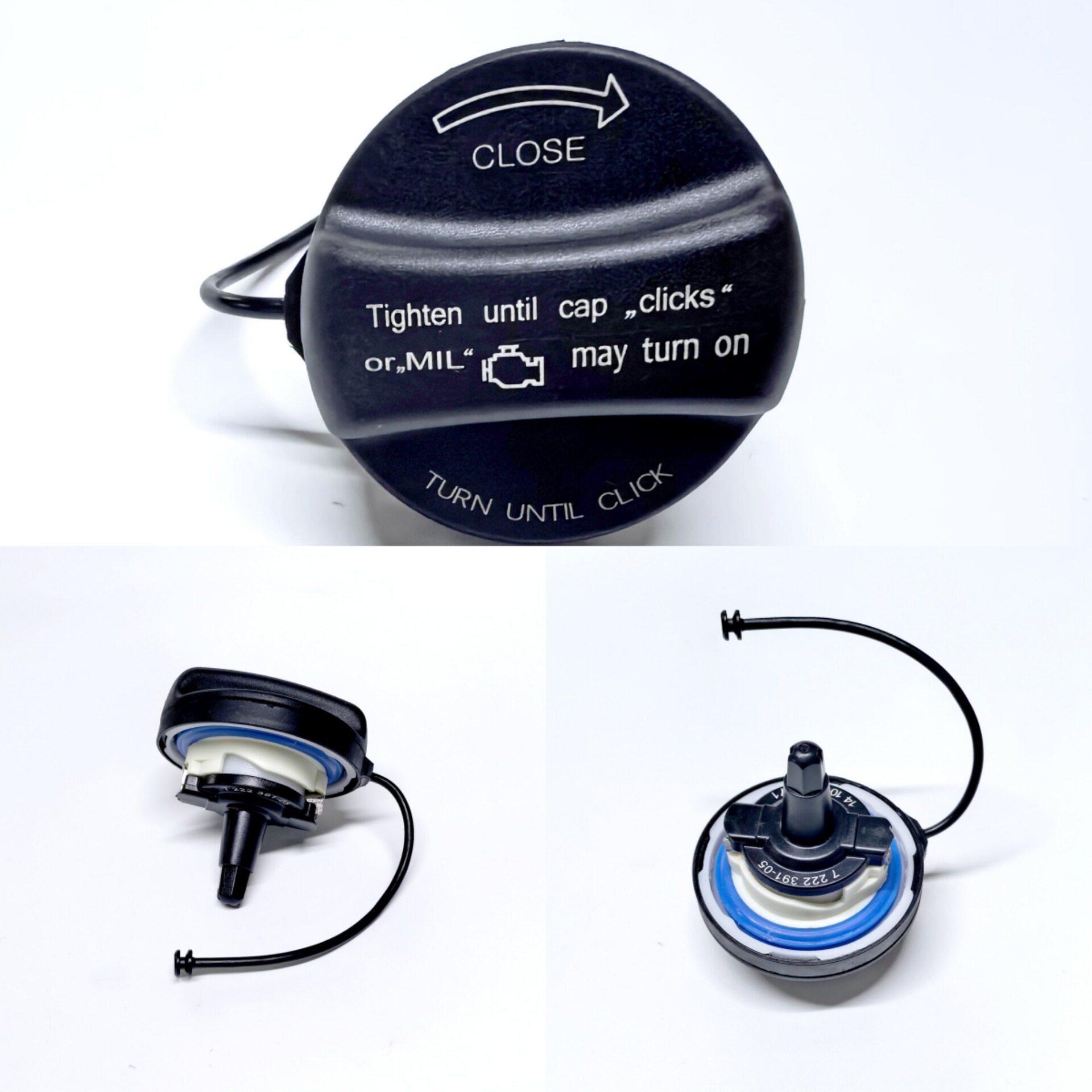 适用于宝马BMW油箱盖燃油箱内盖油箱锁16117222391AE 16116756772