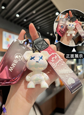 适用宝马x3钥匙套x5新款x1三系五系刀锋ix3/530/325Li/1系/x2高级