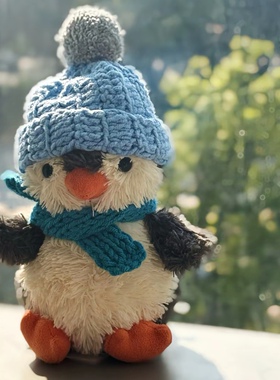 jellycat花生企鹅可爱安抚玩偶公仔抱睡毛绒玩具女生创意公仔礼物