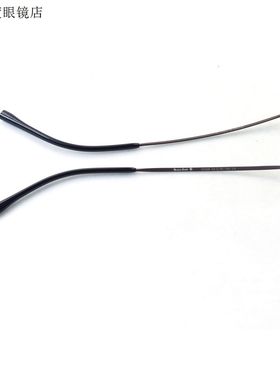 眼镜腿配件仿钛镜腿脚53005古铜色凸片单牙厚1mm腿宽1.7mm