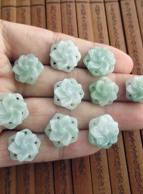 保真长命锁如意锁吊坠21680缅甸玉纯天然A货翡翠玉实拍物图H36