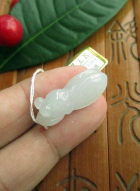 保真知了金蝉吊坠一鸣惊人一生相知73369实拍缅甸玉纯天然A货翡翠