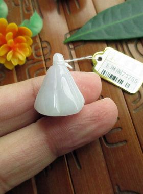 保真 小莲蓬小吊坠73755缅甸玉天然A货翡翠玉 实物拍图小配件用