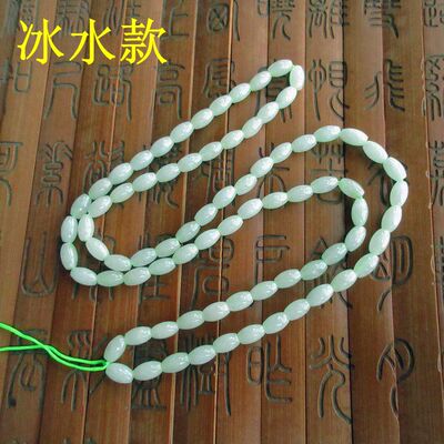 加长水润款项链缅甸玉天然