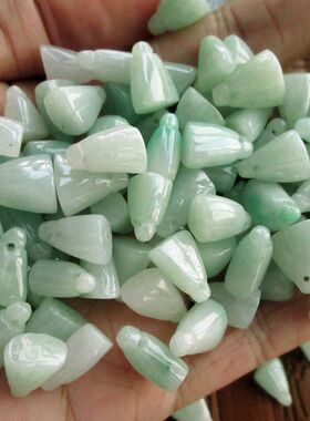 保真小个款多子小莲蓬淡绿21349缅甸玉天然A货翡翠玉实拍图H18