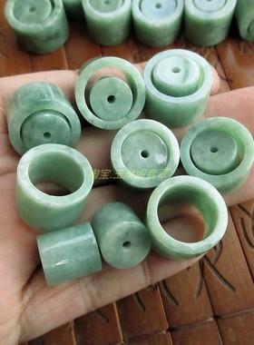 保真 大个款子母路路通转运珠21399#缅甸玉天然A货翡翠玉实物拍图