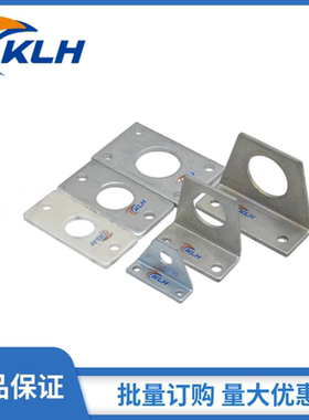 迷你缸CDJ2B气缸附件配件法兰板CJ-F10/16脚架CJ-L10/16支架