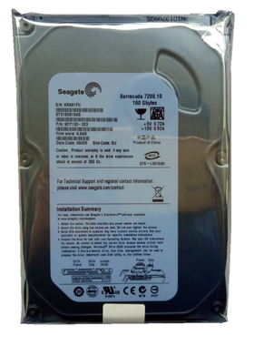 全新原装未拆封3.5寸希捷160G台式机电脑硬盘机械7200转SATA串口