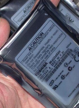 库存全新1.8英寸东芝CF接口60G笔记本电脑iPod微硬盘MK6006GAH