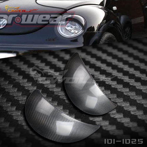 大众甲克虫改装碳纤维98-05灯眉