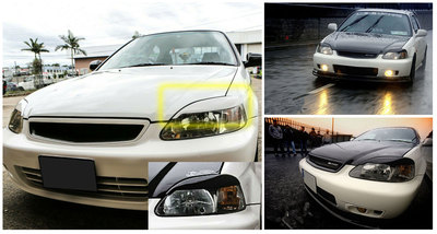 本田思域碳纤维灯眉96-98年