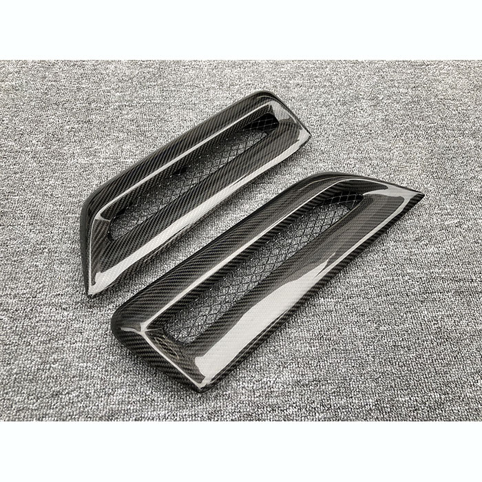 适用于三菱 EVO10 碳纤维机盖风口 通风孔 进气口  改装 专用