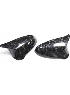 适用于宝马M2C M3 M4 F80F82F83F87干碳纤维替换后视镜壳镜罩一对