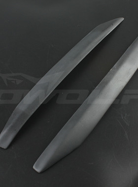 劳恩斯酷派 树脂 灯眉  FRP 灯眉 09-11  前灯眉 大灯贴 哑光黑