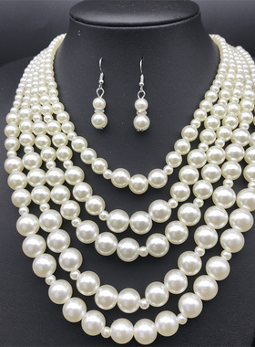 necklace复古宫廷夸张欧美项链