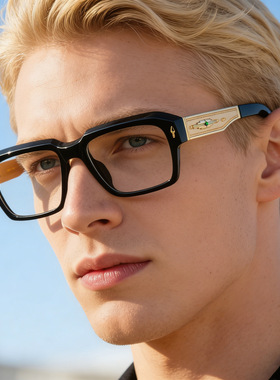 简约小众经典方框墨镜UV400