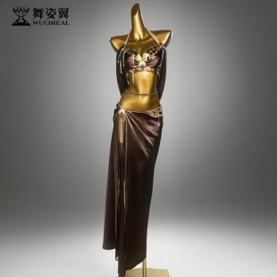 舞姿翼肚皮舞表演演出服女2025新款套装东方舞练功服舞蹈服WZY205