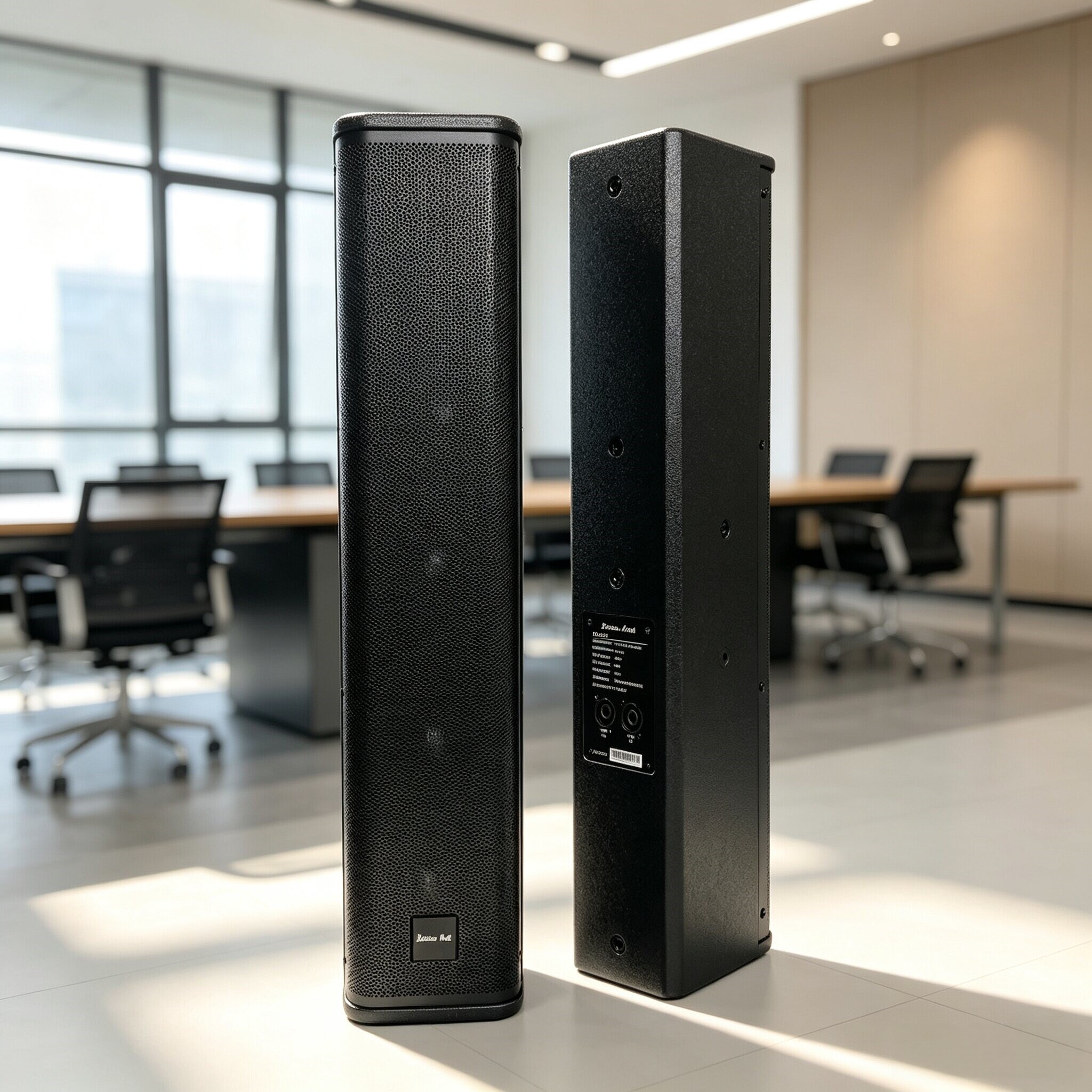 专业会议室扩声音柱壁挂音箱阵列