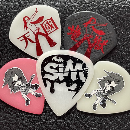 Schecter吉他拨片TK凛冽时雨/小林信一/SIM签名款