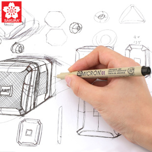 日本原产 樱花针管笔 0.05/01/02/03/04/05/08  办公学生工业