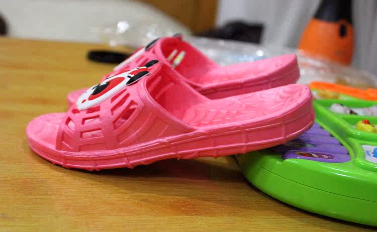 Pantoufles enfants en autre pour été - semelle caoutchouc - Ref 1024827 Image 3