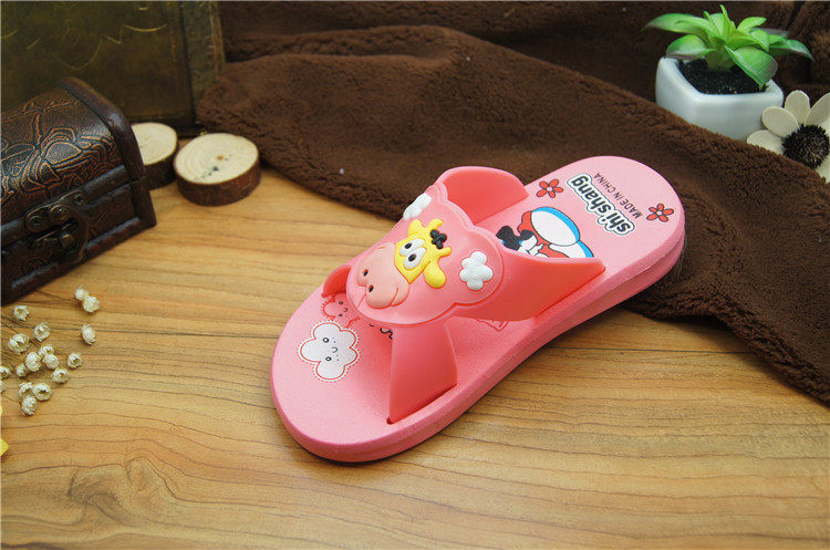 Pantoufles enfants en autre pour été - semelle plastique - Ref 1005050 Image 3