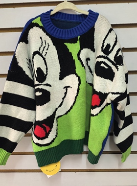 儿童毛衣2026春季新款儿童日系卡通毛衣中小童春季卡通