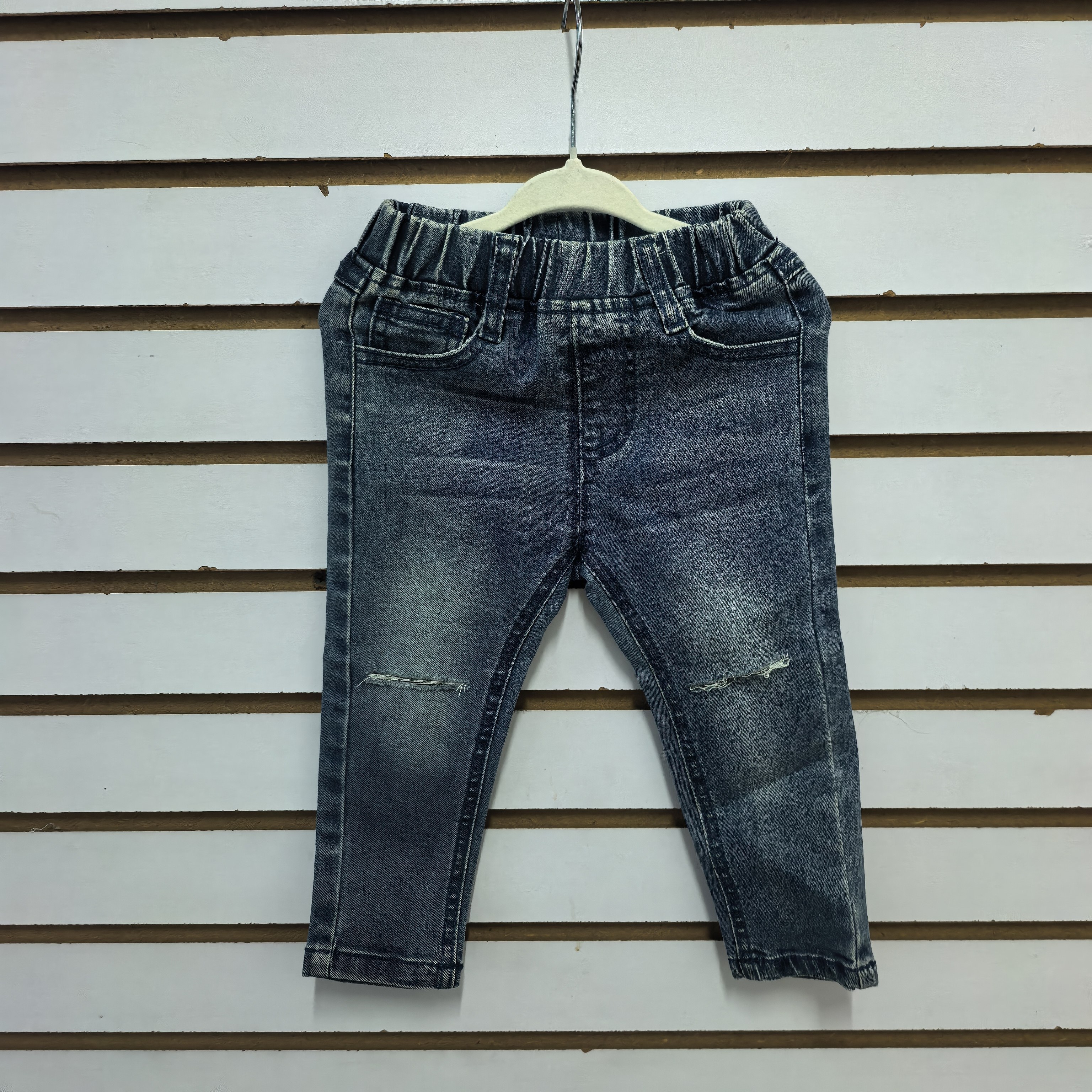 儿童牛仔裤2025男女童宝宝加绒牛仔裤宝宝休闲裤潮不加绒不退换