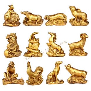 12生肖 十二属相 硅胶模具 盐雕 巧克力 树脂 AB滴胶 香薰石膏