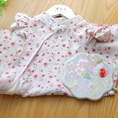 女童夏季新款旗袍连衣裙