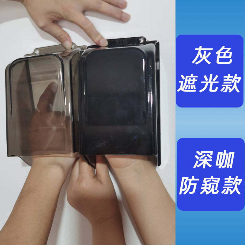 门禁指纹考勤机防雨罩室外f7图片