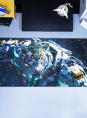 CAPERE(铠雷)RGB发光鼠标垫防水带拓展坞3.0USB扩展器竞技滑鼠垫