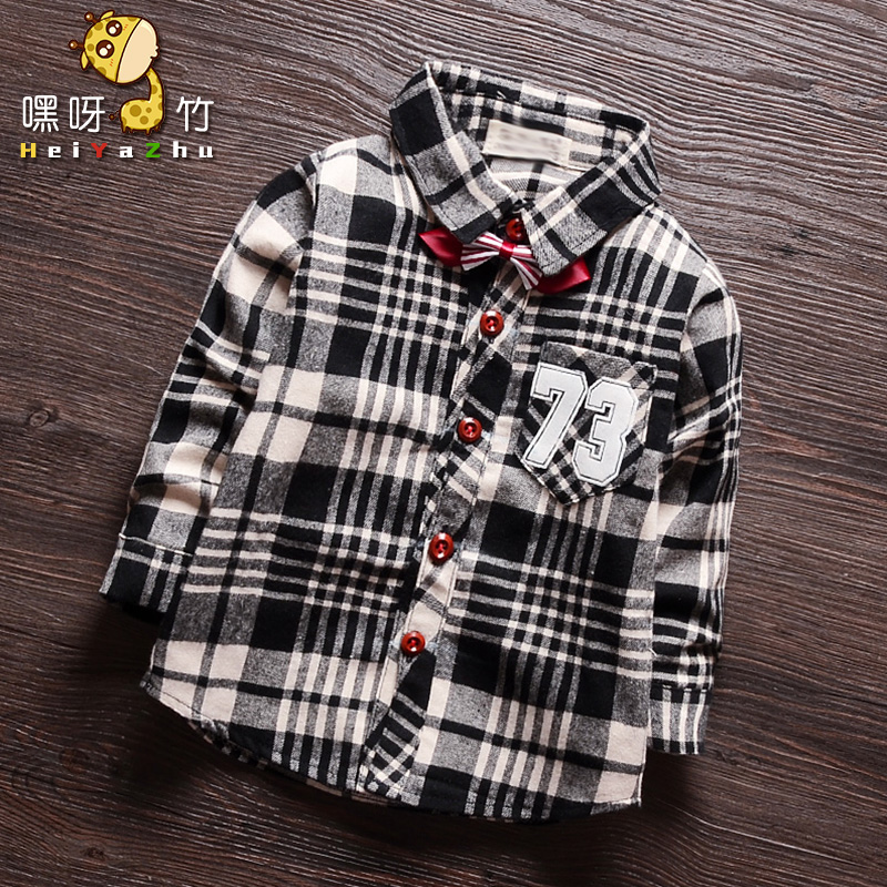 Chemise garcon à manche longue en coton - Ref 2076555 Image 3