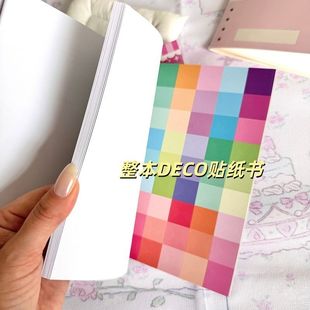 20页 饰贴 全部都是deco贴纸书基础百搭套切图案手帐手机壳咕卡装
