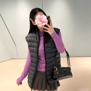 90白鹅绒 不退不换 25新款 特惠439 绗缝排骨羽绒马夹 原799