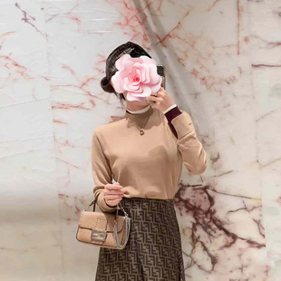 原439 假三件羊毛针织衫 特惠169 三层撞色镶边 24新款 不退不换