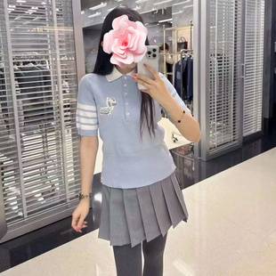 可爱小龙龙 特惠209 经典 四条杠 不退不换 棉线马球针织衫 原439